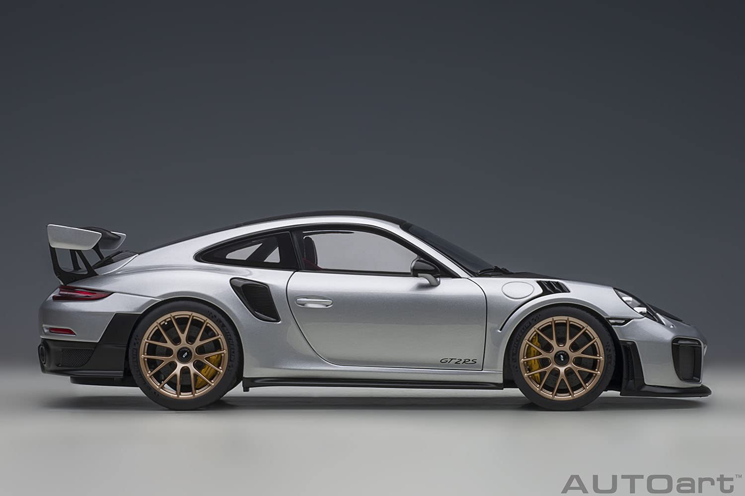 Autoart 1/18 Porsche 911 Gt2 Rs Weissach Pkg 78174 Silver/Carbon- Japan Figure Store - #1 Bring To You The Best Japanese Goods