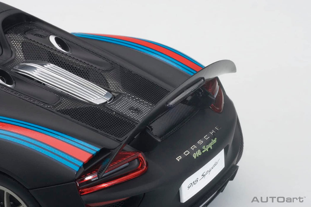 Autoart 1/18 Porsche 918 Spyder Beissach Pkg Black/Martini- Japan Figure Store - #1 Bring To You The Best Japanese Goods