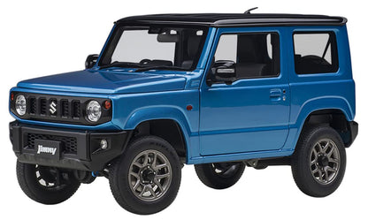 Autoart 1/18 Suzuki Jimny Jb64 Blue/Black 78502- Japan Figure Store - #1 Bring To You The Best Japanese Goods
