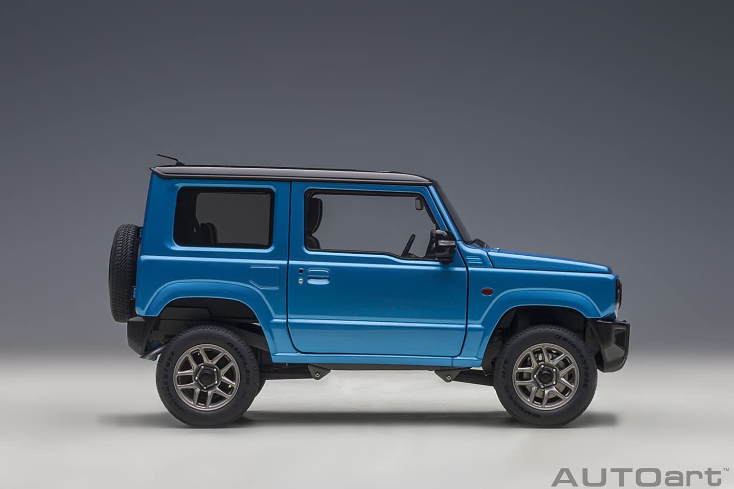 Autoart 1/18 Suzuki Jimny Jb64 Blue/Black 78502- Japan Figure Store - #1 Bring To You The Best Japanese Goods