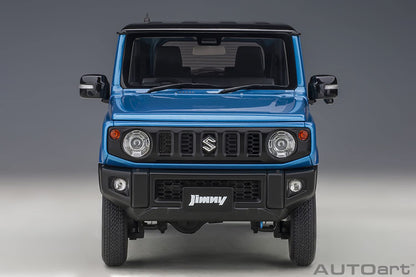 Autoart 1/18 Suzuki Jimny Jb64 Blue/Black 78502- Japan Figure Store - #1 Bring To You The Best Japanese Goods