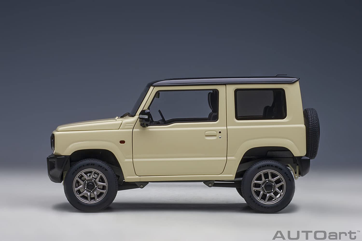 Autoart 1/18 Suzuki Jimny Jb64 Ivory/Black 78500- Japan Figure Store - #1 Bring To You The Best Japanese Goods