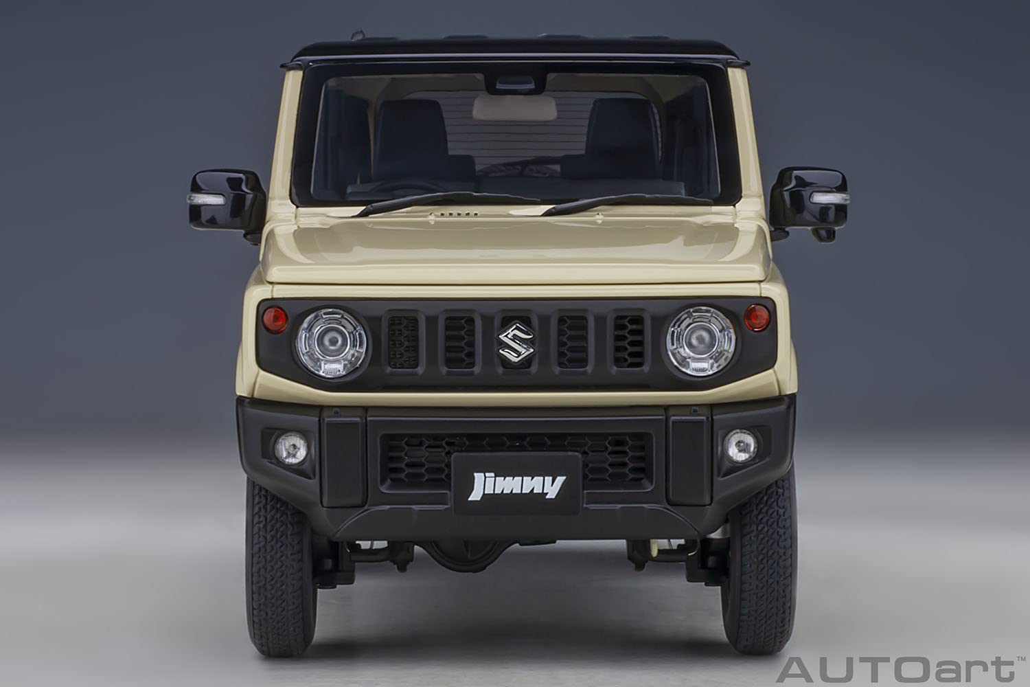 Autoart 1/18 Suzuki Jimny Jb64 Ivory/Black 78500- Japan Figure Store - #1 Bring To You The Best Japanese Goods