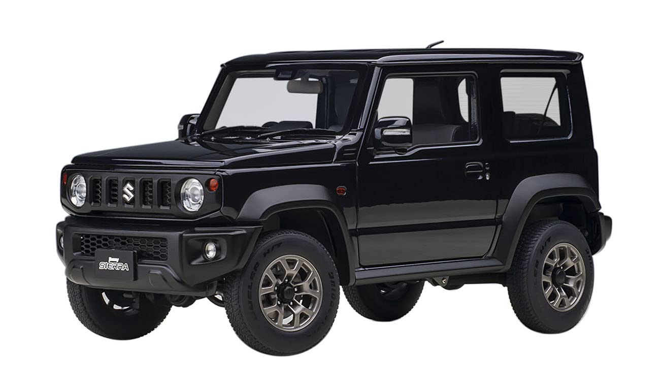 Autoart 1/18 Suzuki Jimny Sierra Jb74 Black 78508- Japan Figure Store - #1 Bring To You The Best Japanese Goods
