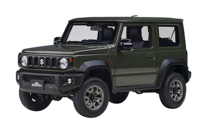 Autoart 1/18 Scale Suzuki Jimny Sierra JB74 Moss Green Model 78509- Japan Figure Store - #1 Bring To You The Best Japanese Goods