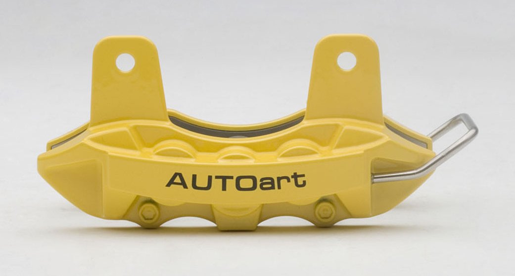Autoart Yellow Brake Caliper Name Card Holder Finished Product- Japan Figure Store - #1 Bring To You The Best Japanese Goods