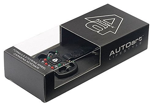 Autoart Formula Steering Wheel Keychain - Authentic Design Accessory- Japan Figure Store - #1 Bring To You The Best Japanese Goods