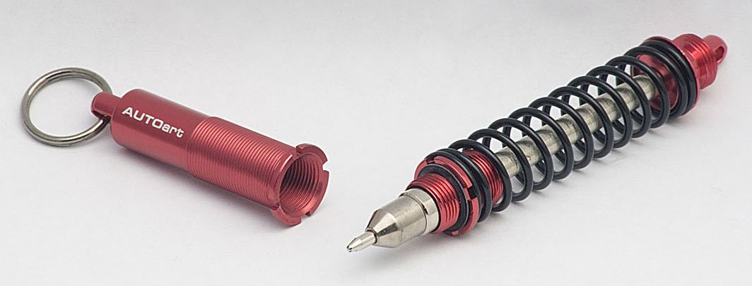 Autoart Red Long Suspension Pen - High Quality Completed Product- Japan Figure Store - #1 Bring To You The Best Japanese Goods