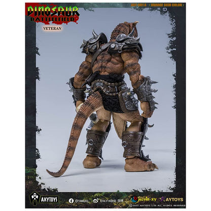 Axytoys Dinosaur Battlefield Axy001A Soldier Orange 1/12 Scale Pvc Abs Painted Action Figure Japan- Japan Figure Store - #1 Bring To You The Best Japanese Goods