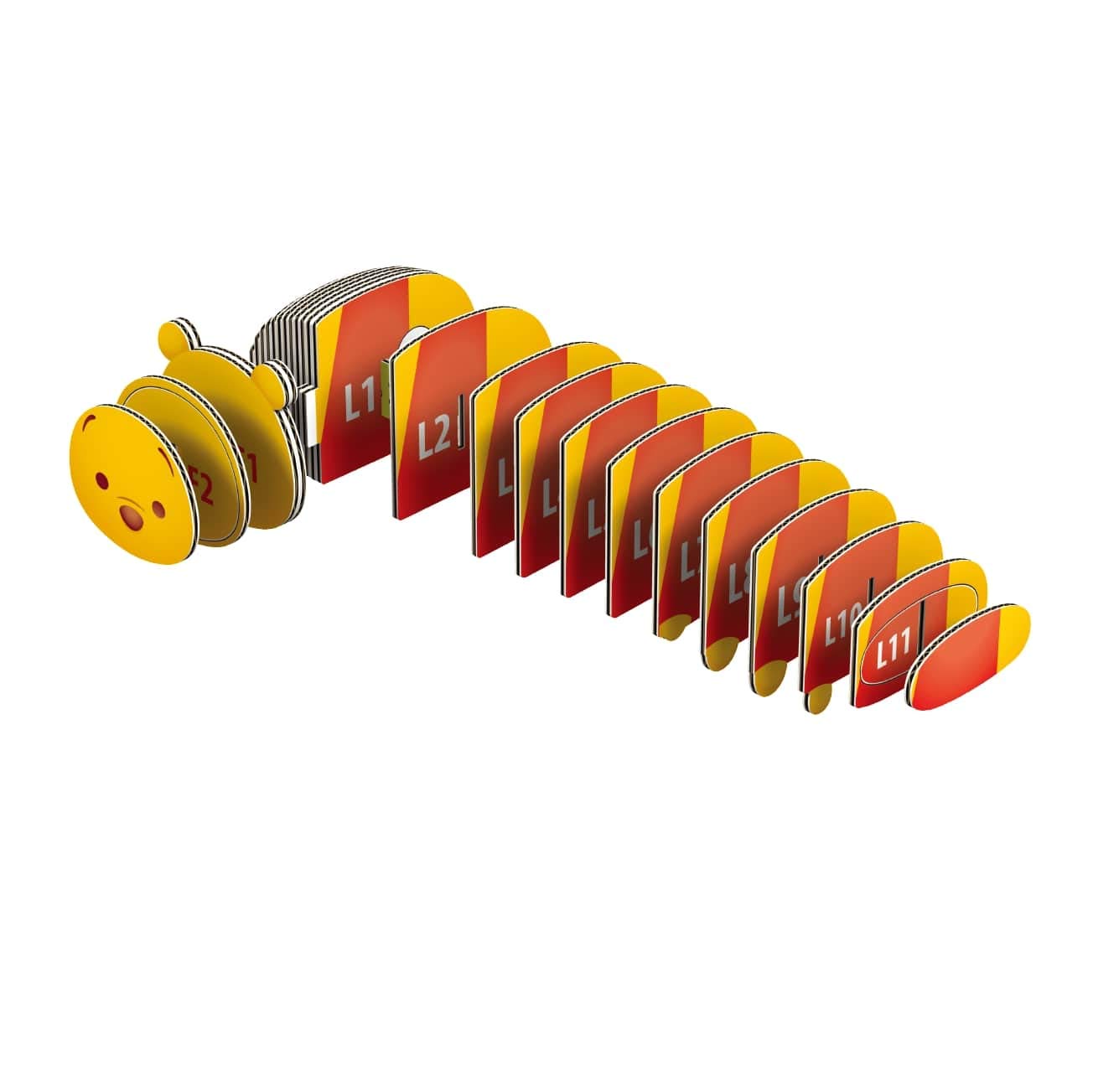 A-ZONE Eugy Tsum Tsum Winnie The Pooh 3D Cardboard Model Kit- Japan Figure Store - #1 Bring To You The Best Japanese Goods