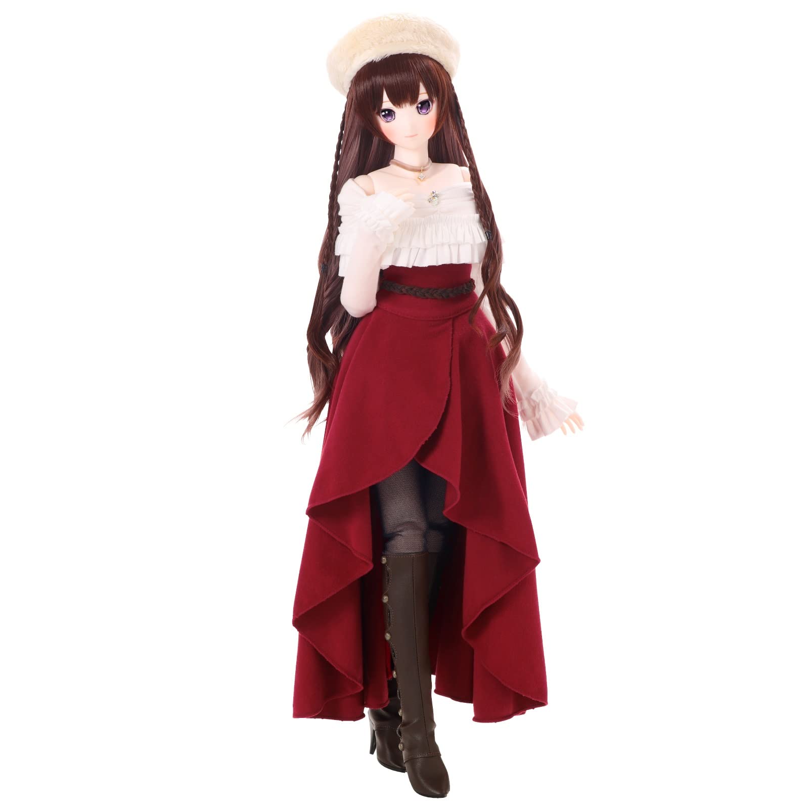 Azone International Narcissenoir X Iris Collect Rino Winter Holiday Red Amaryllis 1/3 Soft Vinyl Figure Doll Japan- Japan Figure Store - #1 Bring To You The Best Japanese Goods
