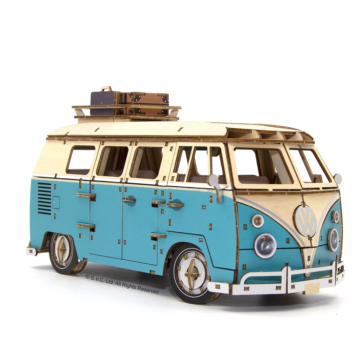 A-ZONE - Wodden Art Ki-Gu-Mi Volkswagen T1 Camper Van- Japan Figure Store - #1 Bring To You The Best Japanese Goods