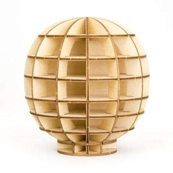 A-ZONE Wooden Art Ki-Gu-Mi Daruma- Japan Figure Store - #1 Bring To You The Best Japanese Goods