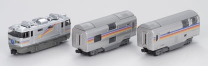BANDAI - B-Train Shorty Sleeping Express 'Cassiopeia' Set A 3 Cars Set - N Scale- Japan Figure Store - #1 Bring To You The Best Japanese Goods