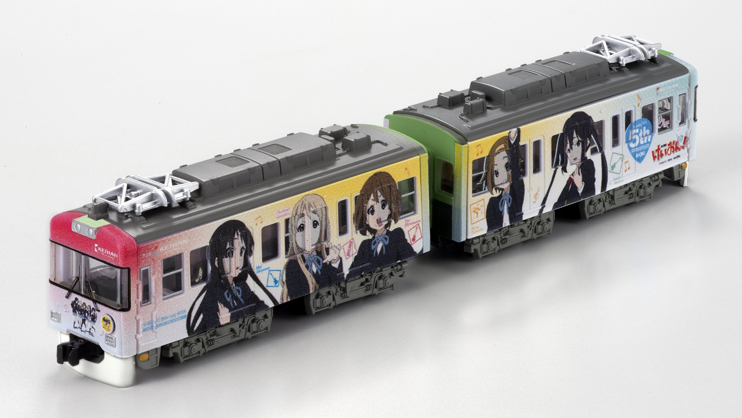BANDAI B-Train Shorty Keihan Type 700 K-On! 5Th Anniversary 2 Cars Set N Scale- Japan Figure Store - #1 Bring To You The Best Japanese Goods