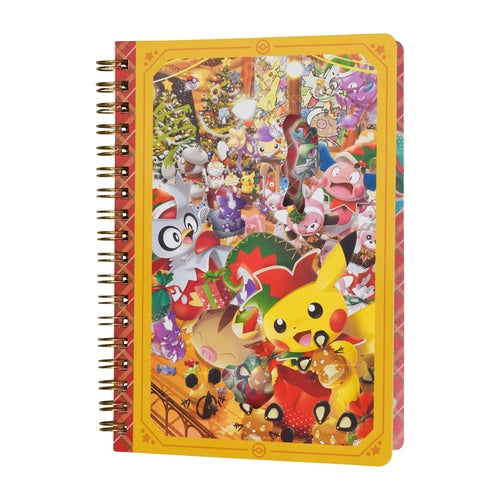 B6 Ring Notebook Pokémon Christmas Toy Factory- Japan Figure Store - #1 Bring To You The Best Japanese Goods
