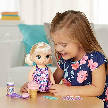 Baby Alive Mysterious Ice Cream And Baby C1090 Hasbro
