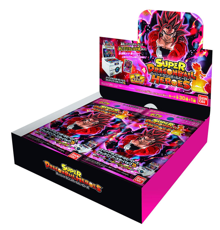 Bandai Super Dragon Ball Heroes Big Bang Booster Box 3 Booster Box (Box)- Japan Figure Store - #1 Bring To You The Best Japanese Goods