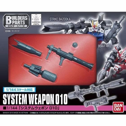 Bandai Builders Parts 1/144 System Weapon 010 Model Kit