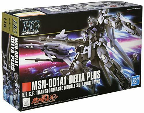 Bandai Delta Plus Hguc 1/144 Gunpla Model Kit