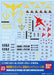 Bandai Gundam Decal No.023 For Mg 1/100 Char's Counterattack Series Japan - Japan Figure