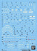 Bandai Gundam Decal No.087 For Rg 1/144 Ms-06s Zaku Ii Char's Custom Japan - Japan Figure