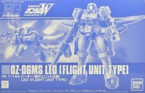 Bandai Hgac 1/144 Oz-06ms Leo Flight Unit Type Plastic Model Kit Gundam W- Japan Figure Store - #1 Bring To You The Best Japanese Goods