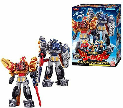 Bandai Kikai Sentai Zenkaiger Dx Twokaioh Ricky & Cutanner Set Megazord - Japan Figure
