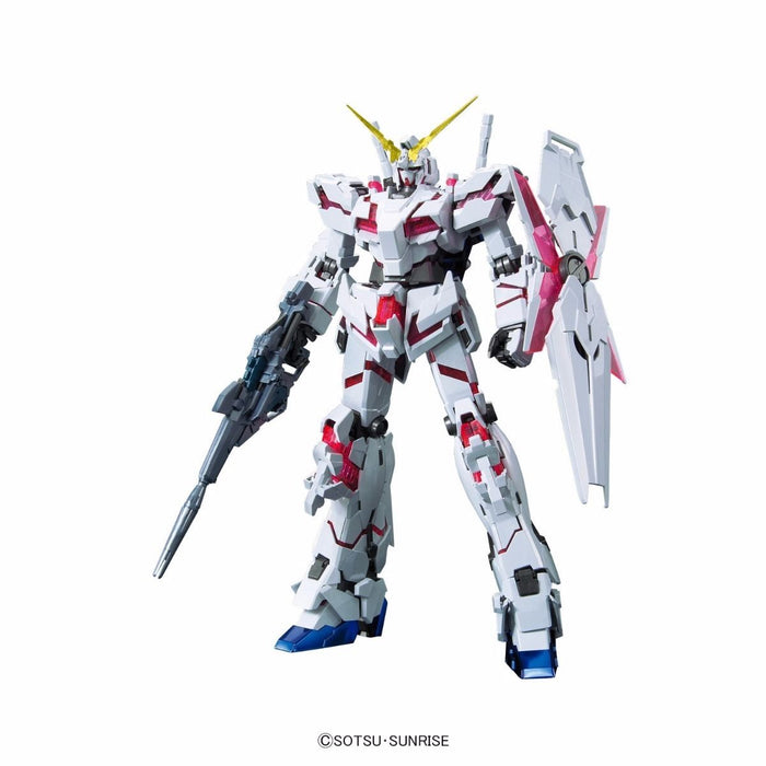 Bandai Mg 1/100 Rx-0 Unicorn Gundam Red/green Twin Frame Edition Titanium Finish- Japan Figure Store - #1 Bring To You The Best Japanese Goods