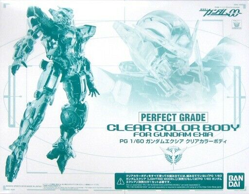 Bandai Pg 1/60 Clear Color Body For Gundam Exia Plastic Model Kit - Japan Figure