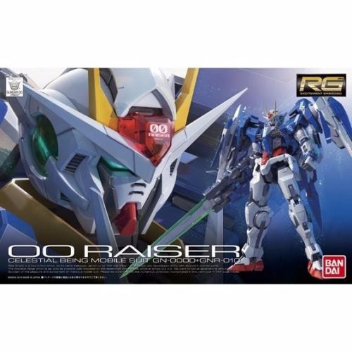 Bandai Rg 1/144 Gn-0000 + Gnr-010 00 Raiser Model Kit Gundam 00 - Japan Figure