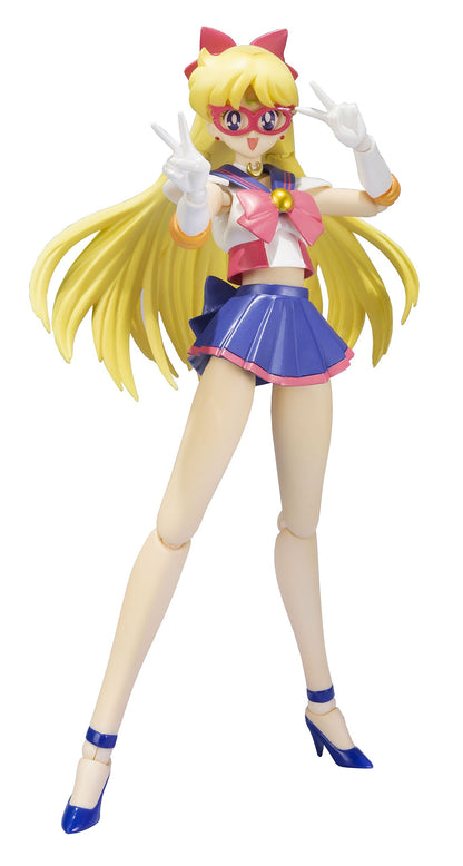 Bandai Sh Figuarts Sailor Moon Sailor V Japan Abs Pvc 140Mm- Japan Figure Store - #1 Bring To You The Best Japanese Goods