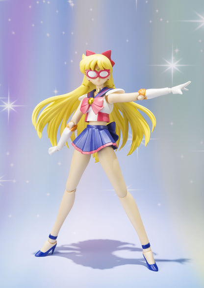 Bandai Sh Figuarts Sailor Moon Sailor V Japan Abs Pvc 140Mm- Japan Figure Store - #1 Bring To You The Best Japanese Goods