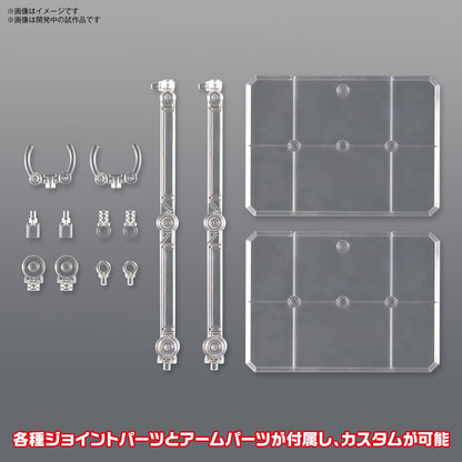 Clear Bandai Spirits Action Base 7 - Plastic Display Stand- Japan Figure Store - #1 Bring To You The Best Japanese Goods