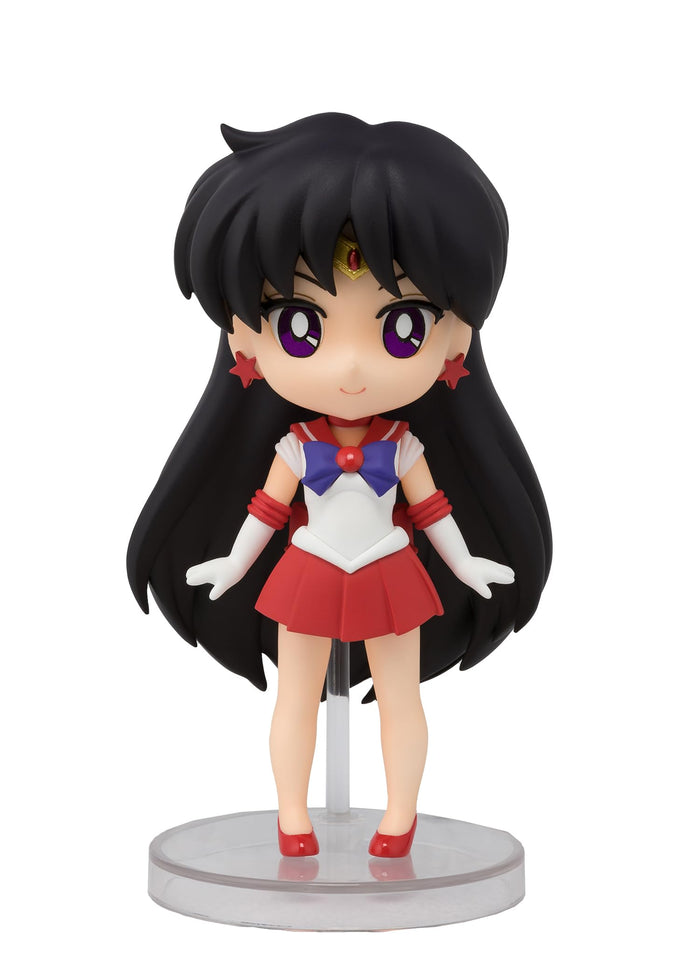 Bandai Spirits Figuarts Mini Sailor Moon Sailor Mars 90mm PVC ABS Figure- Japan Figure Store - #1 Bring To You The Best Japanese Goods