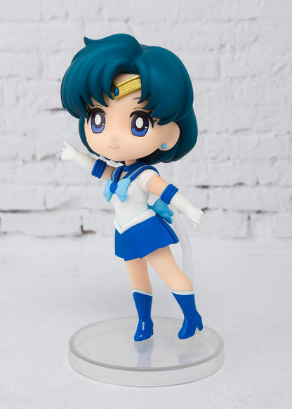 Bandai Spirits Figuarts Mini Sailor Moon Mercury 90mm PVC ABS Figure- Japan Figure Store - #1 Bring To You The Best Japanese Goods