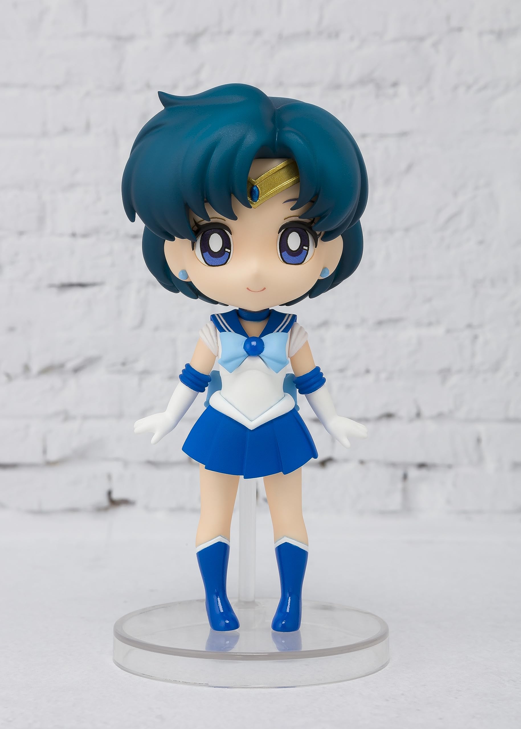 Bandai Spirits Figuarts Mini Sailor Moon Mercury 90mm PVC ABS Figure- Japan Figure Store - #1 Bring To You The Best Japanese Goods