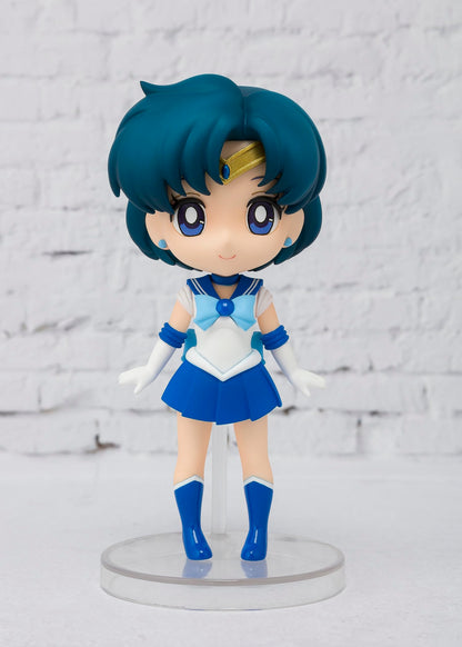 Bandai Spirits Figuarts Mini Sailor Moon Mercury 90mm PVC ABS Figure- Japan Figure Store - #1 Bring To You The Best Japanese Goods