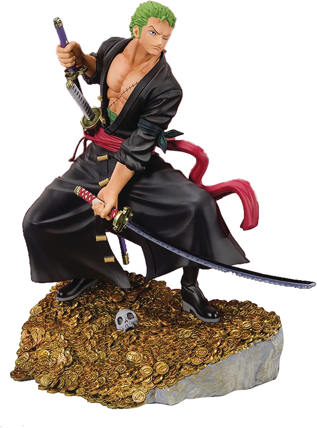 BANDAI Figuarts Zero Roronoa Zoro Figure One Piece Wt100 Commemorative Daikaizoku Hyakkei- Japan Figure Store - #1 Bring To You The Best Japanese Goods