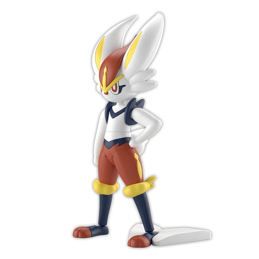 BANDAI Pokemon Plamo Cinderace Plastic Model- Japan Figure Store - #1 Bring To You The Best Japanese Goods