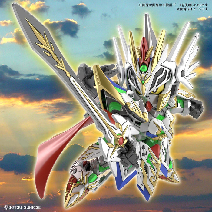 BANDAI Sdw Heroes Bb Senshi No.21 Knight Strike Gundam Plastic Model- Japan Figure Store - #1 Bring To You The Best Japanese Goods