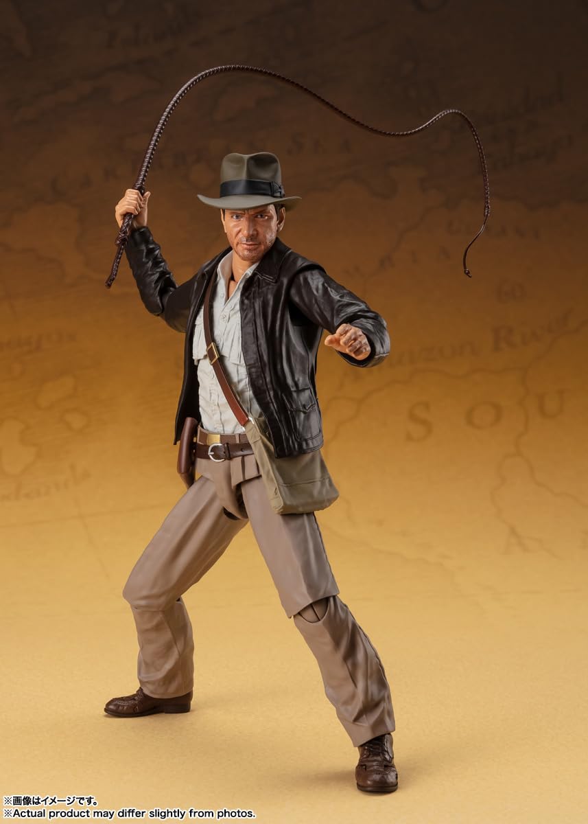 Bandai Spirits Sh Figuarts Indiana Jones 150Mm ABS&PVC Figure- Japan Figure Store - #1 Bring To You The Best Japanese Goods
