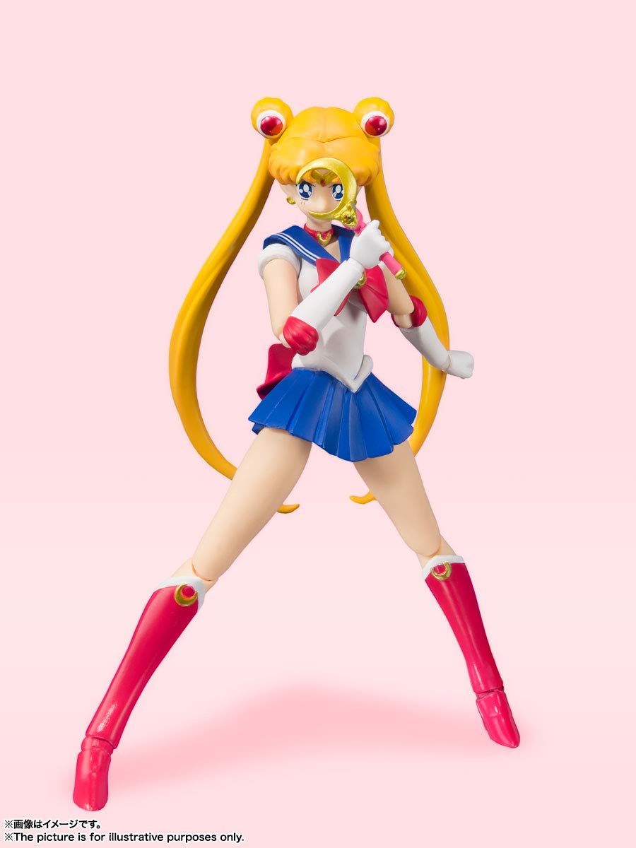 Bandai Spirits Sh Figuarts Sailor Moon AC Pvc&ABS 140Mm Figure- Japan Figure Store - #1 Bring To You The Best Japanese Goods