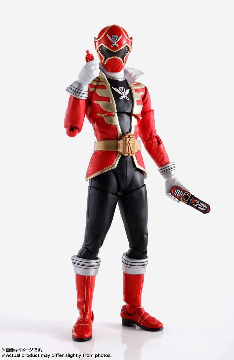 Bandai Spirits SH Figuarts Gokaiger Gokai Red 145mm PVC ABS Figure- Japan Figure Store - #1 Bring To You The Best Japanese Goods