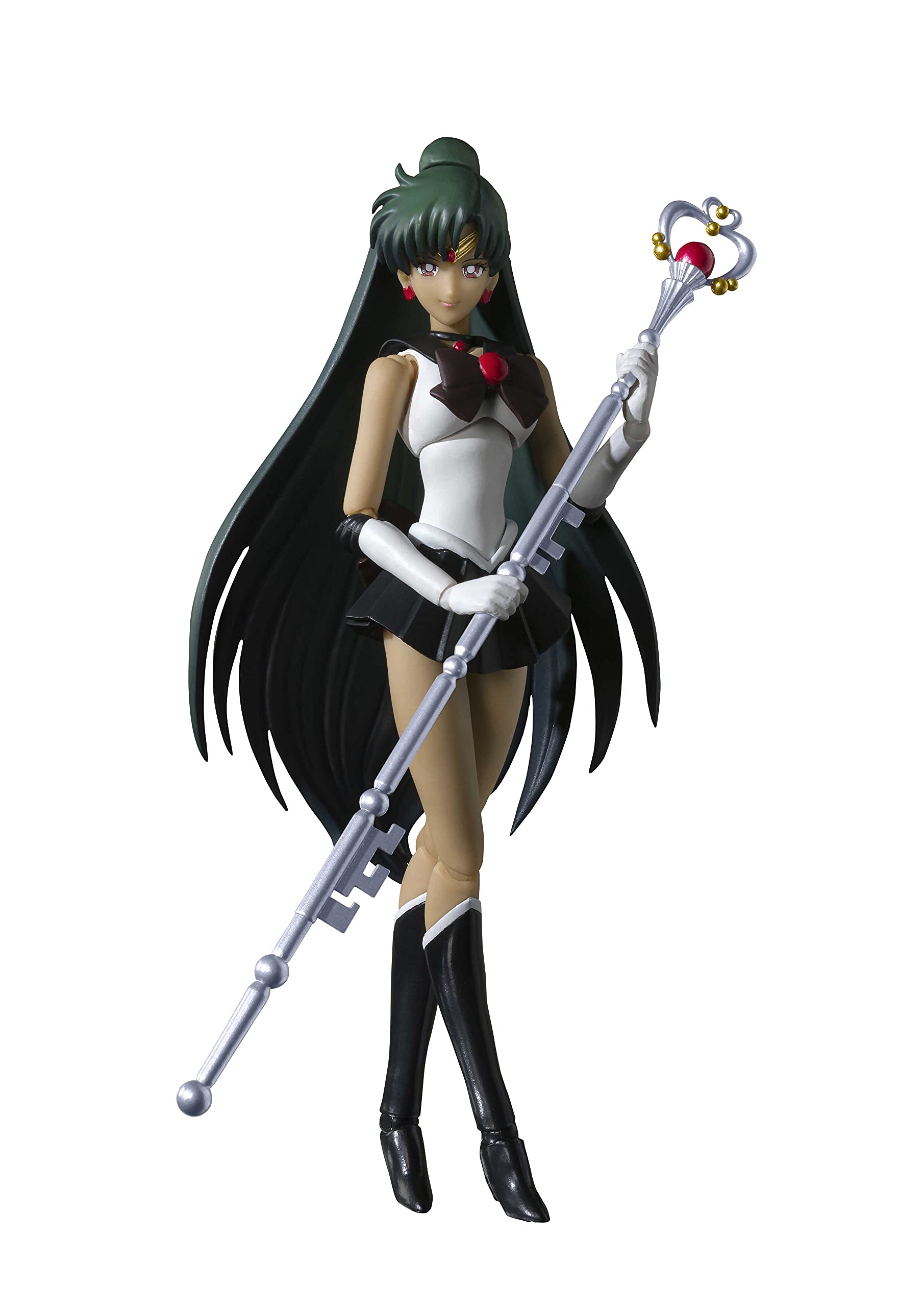 BANDAI S.H. Figuarts Sailor Pluto -Animation Color Edition- Figure Sailor Moon- Japan Figure Store - #1 Bring To You The Best Japanese Goods