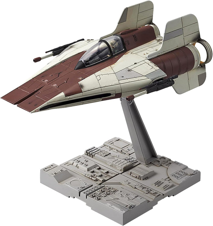 Bandai Spirits Star Wars A-Wing Starfighter 1/72 Scale Color-Coded Model New Version- Japan Figure Store - #1 Bring To You The Best Japanese Goods