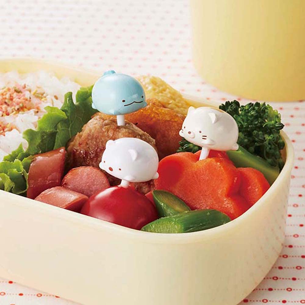 Bandai Sumikko Gurashi Bento Nico Nico Pick 6 Pieces- Japan Figure Store - #1 Bring To You The Best Japanese Goods