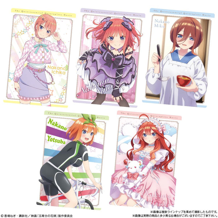 Bandai Japan The Quintessential Quintuplets Wafers Candy Toy (20 Pieces) Baked Sweets- Japan Figure Store - #1 Bring To You The Best Japanese Goods