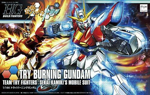 Bandai Try Burning Gundam Hgbf 1/144 Gunpla Model Kit- Japan Figure Store - #1 Bring To You The Best Japanese Goods
