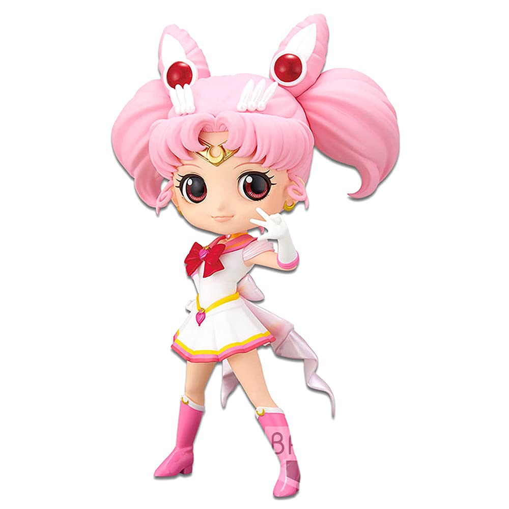 Banpresto Pastel Sailor Moon Eternal Q Posket Super Chibi Moon Figure- Japan Figure Store - #1 Bring To You The Best Japanese Goods